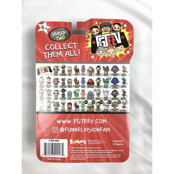 New FgTeev TEEV Season 2 Robo Captain Mini Mystery Figure Glow in the Dark - Picture 2 of 2